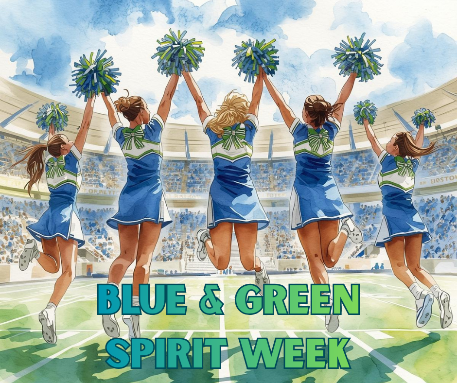 Blue & Green Spirit Week
