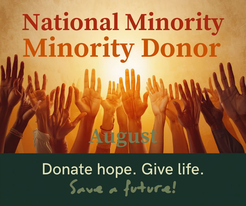 National Minority Donor Awareness Month