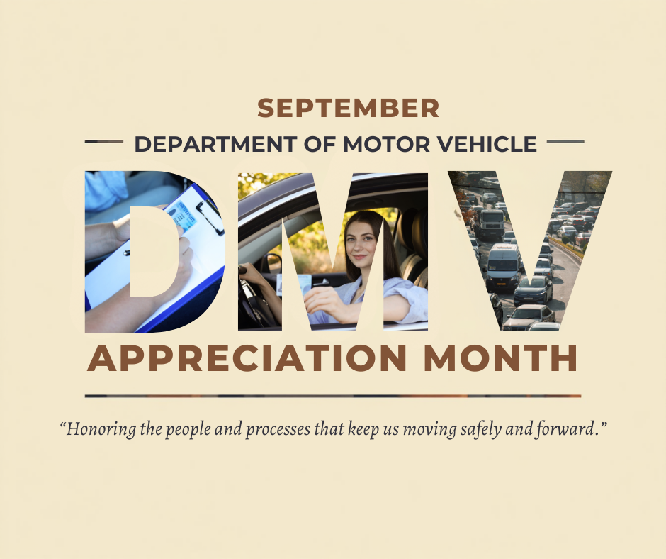 DMV Appreciation Month