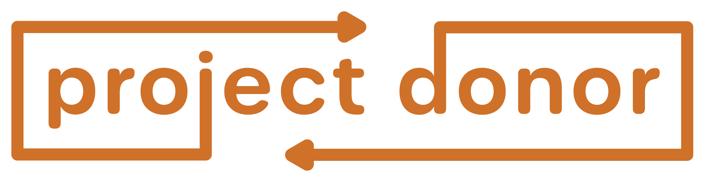 Project Door logo with stylized text inside a rectangular outline with arrows indicating direction.