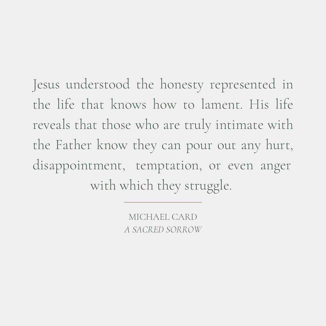Jesus shows us that lament is foundational to a robust faith. He was a &ldquo;man of sorrows&rdquo; (Isa 53:3) who &ldquo;offered up prayers and supplications with loud cries and tears&rdquo; (Heb 5:7). Some treat Jesus&rsquo; suffering as a measurin