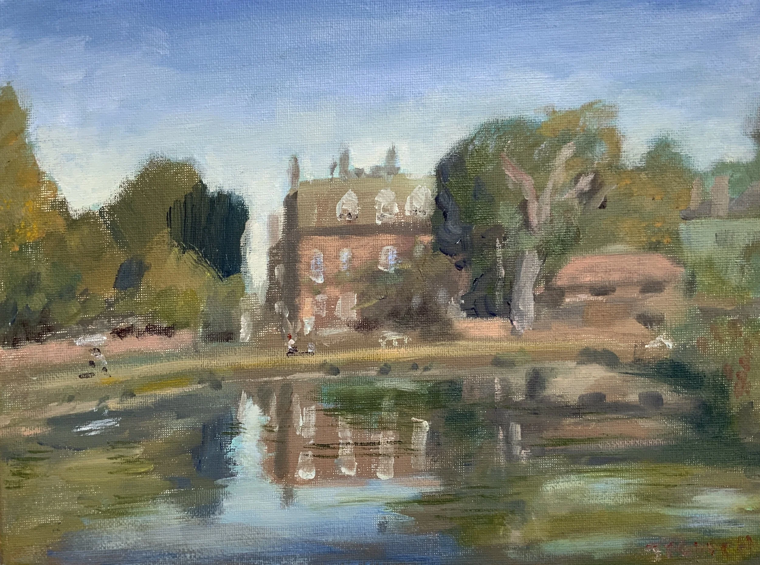Plein air at Urchfont