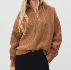 everlane felted merino half zip sweater.PNG