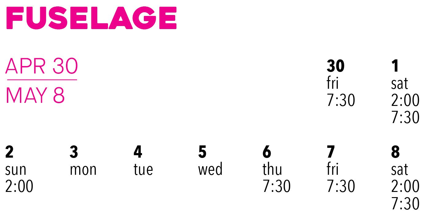 Fuselage Calendar