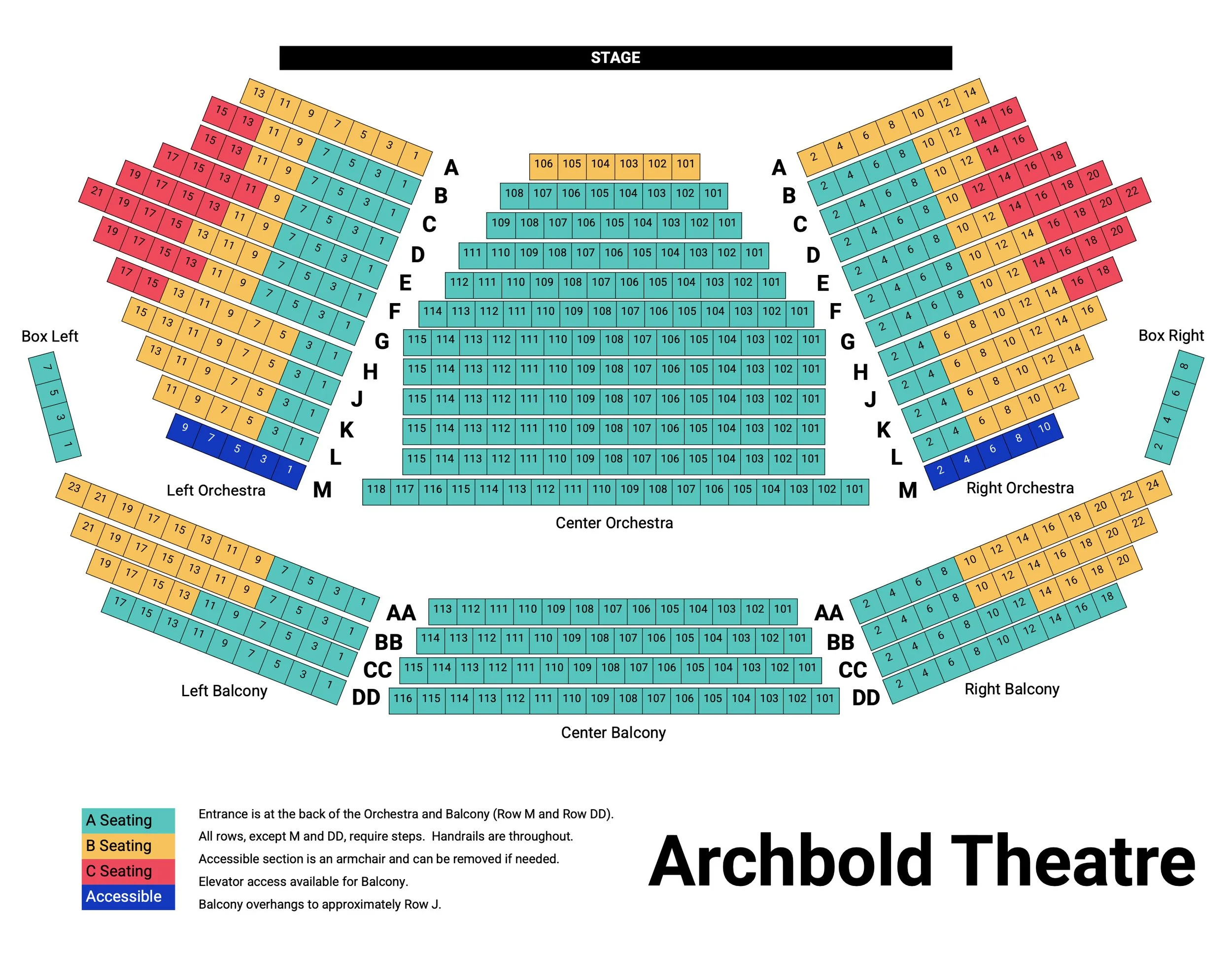 SEAT MAPS VIEW Syracuse Stage seat-maps-view-syracuse-stage