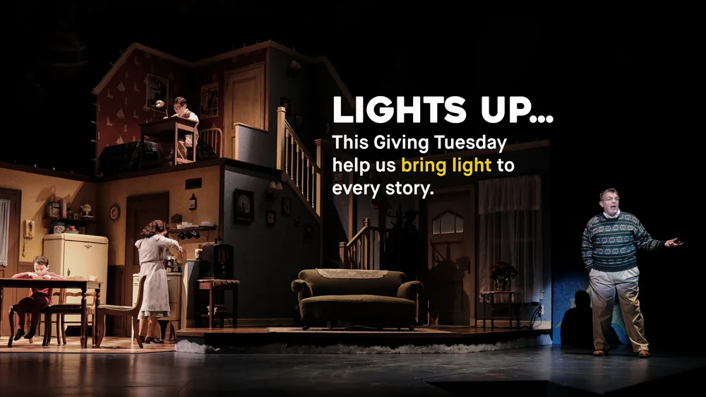 A Syracuse Stage production shown onstage