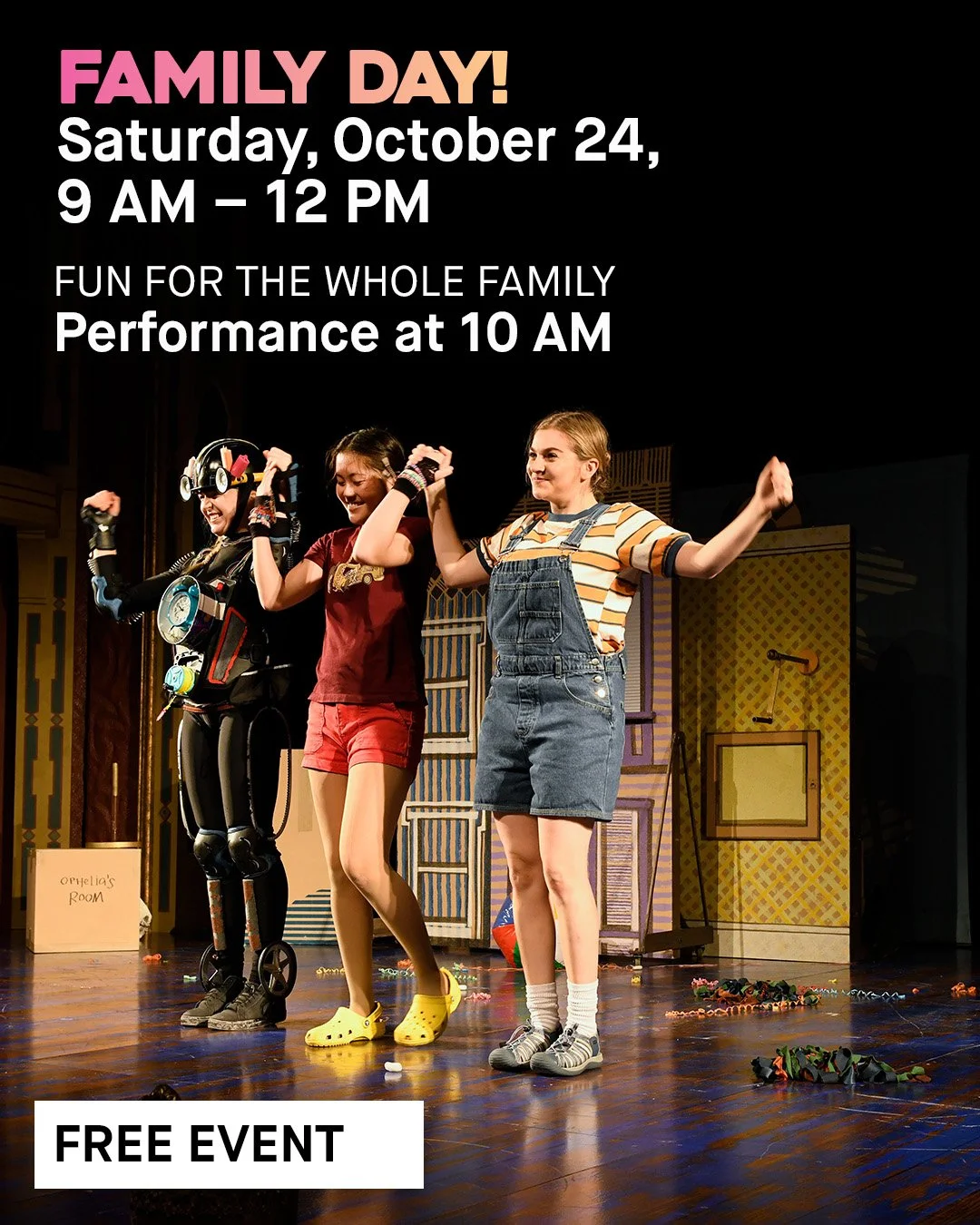 Family day at Syracuse Stage