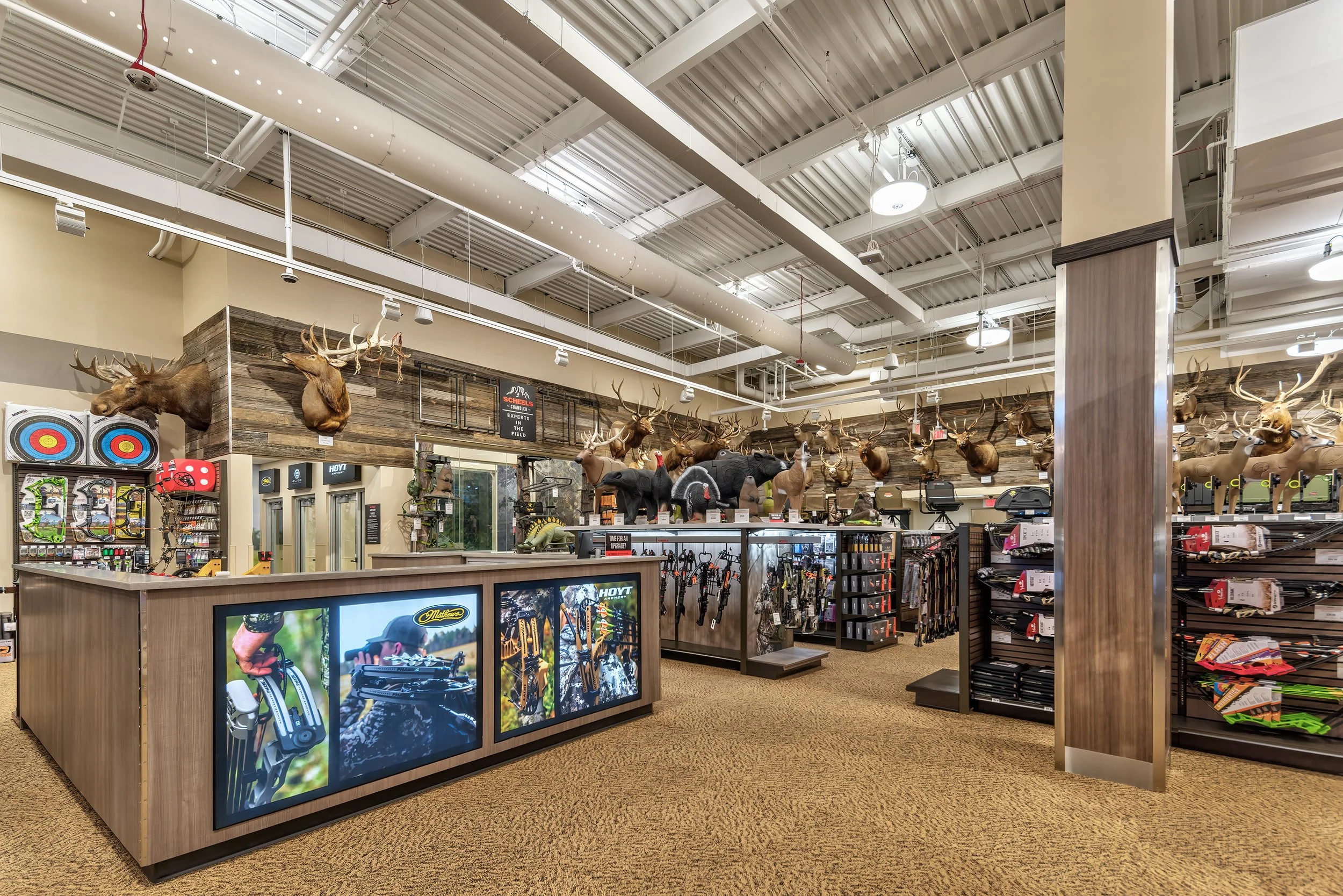 Scheels Gun Store SCHEELS - Chandler, AZ — Plenium Builders | Reno Commercial Building ...