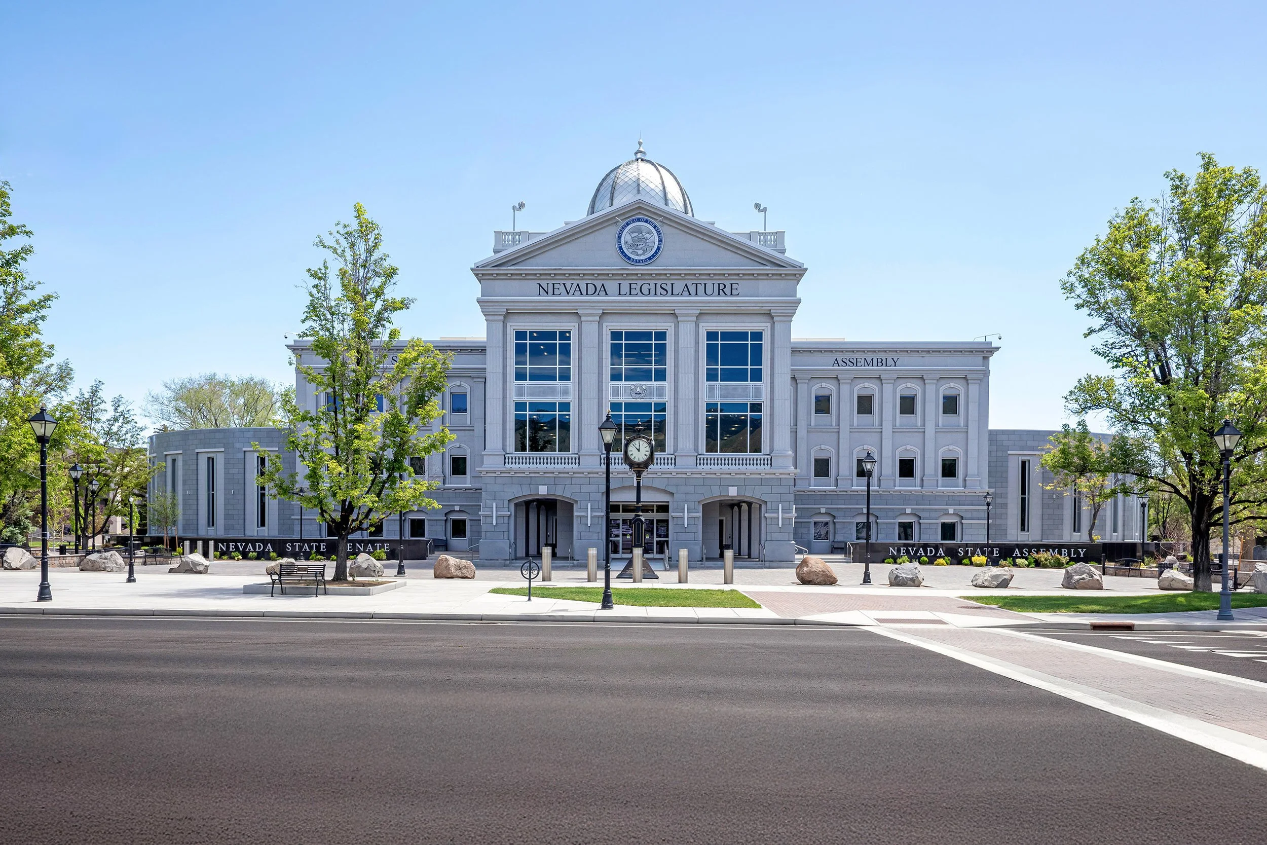 NV Legislature Building West Addition &amp; Security Plaza