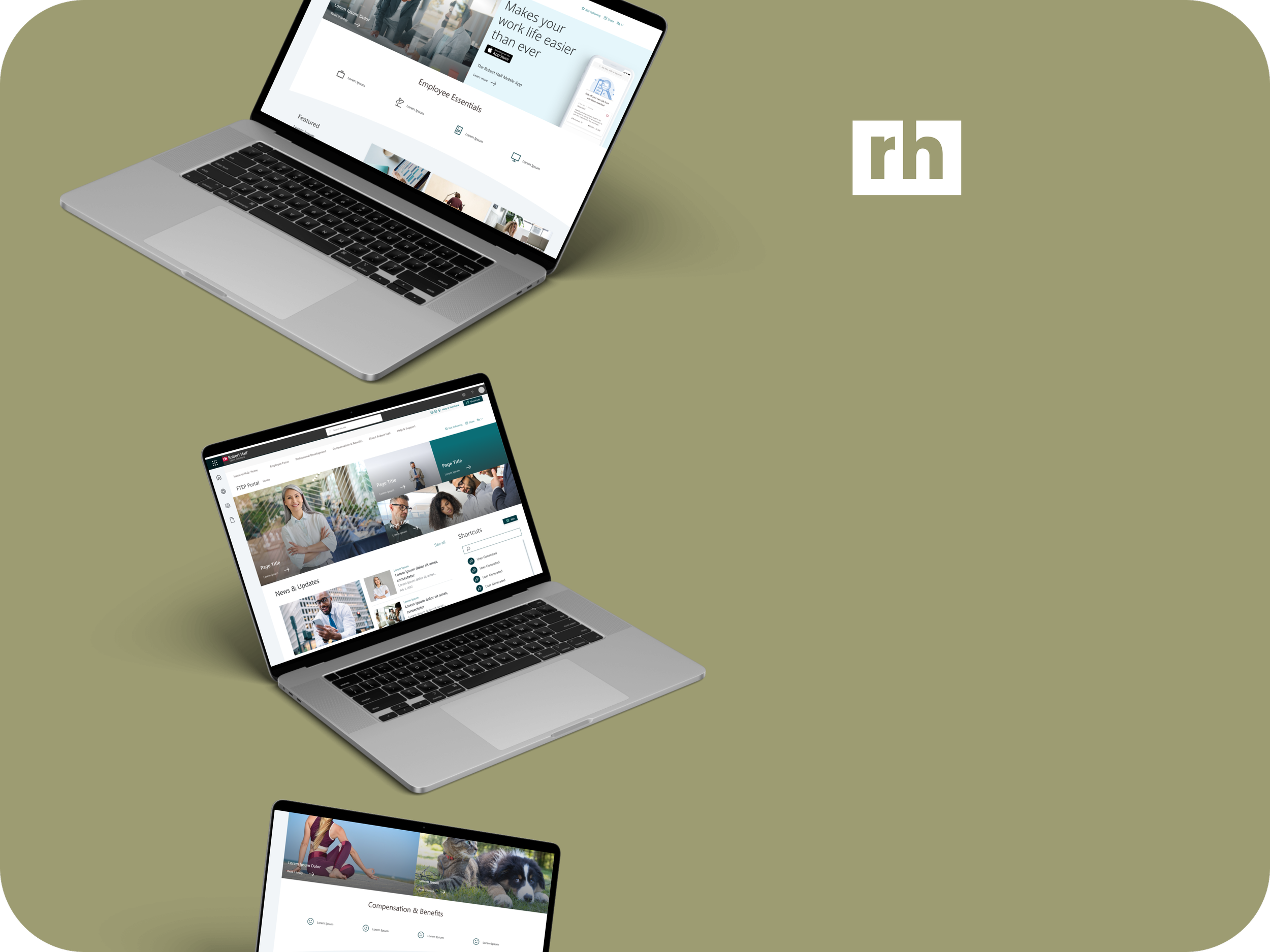 Robert Half: A Modern Intranet Experience