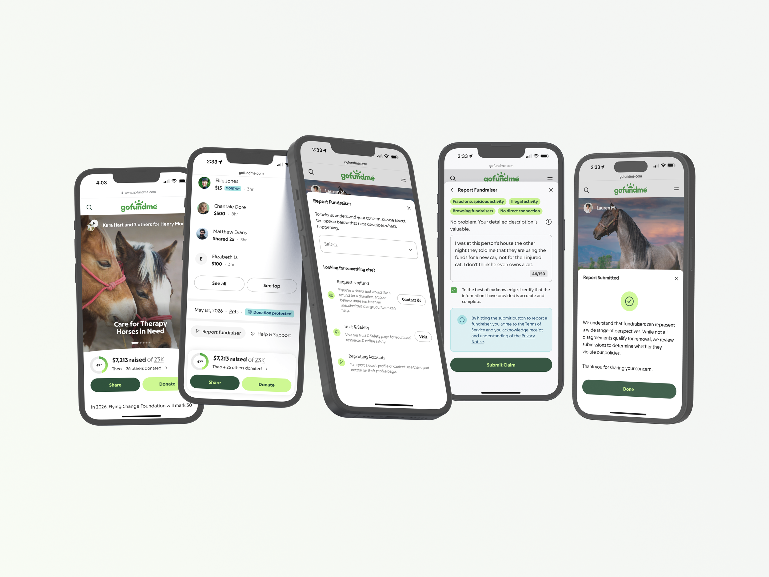 GoFundMe Integrity Intake Platform