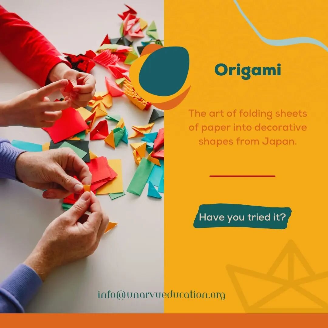 Origami workshop

WED 27/03 @ 11:00 AM

Origami (おりがみ) is a Japanese term which refers to the art of paper folding. The objective of the art is to fold pieces of paper into pretty decorative objects that represent birds, flowers, animals, etc., or us