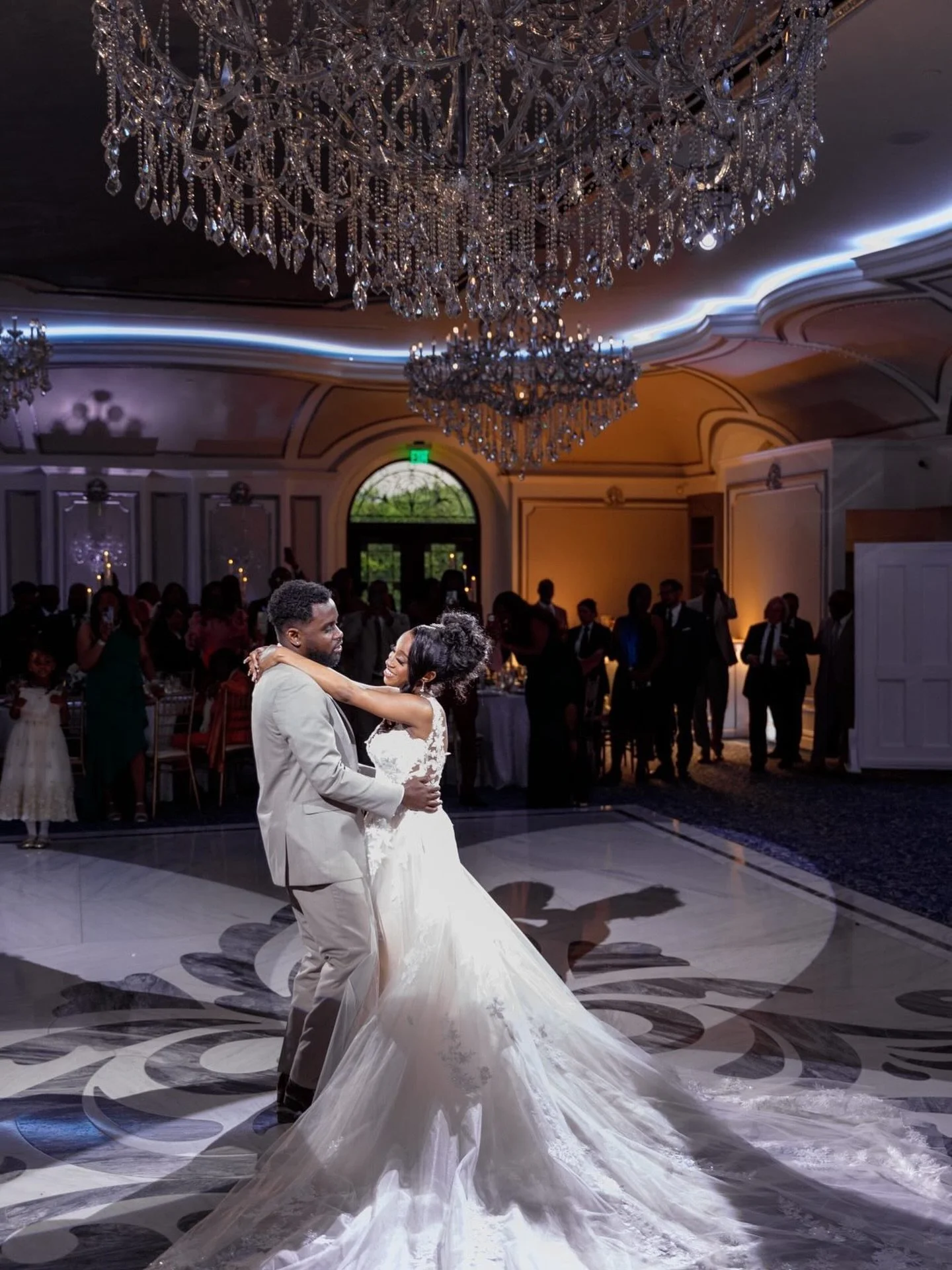 One year ago today, Neco &amp; Dejeun&eacute;e said &lsquo;I do&rsquo; surrounded by love, elegance, and unwavering faith. What began as plans for an outdoor ceremony quickly turned into a beautiful reminder that even when the rain falls, true love s
