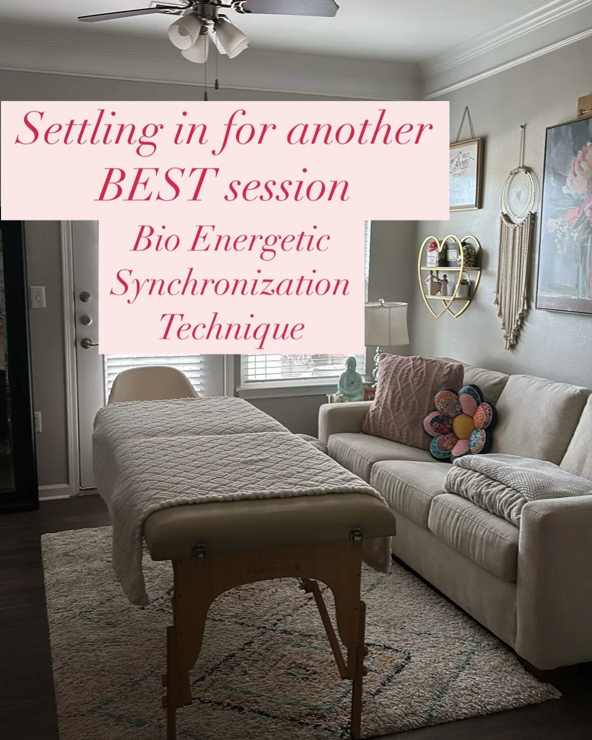 Book a session with @annas.castro if you feel called to explore BEST treatments. I have done these sessions monthly for the last 5+ years and I feel such freedom from my grief and past traumas. It&rsquo;s wild how when you do this work you wake up ev