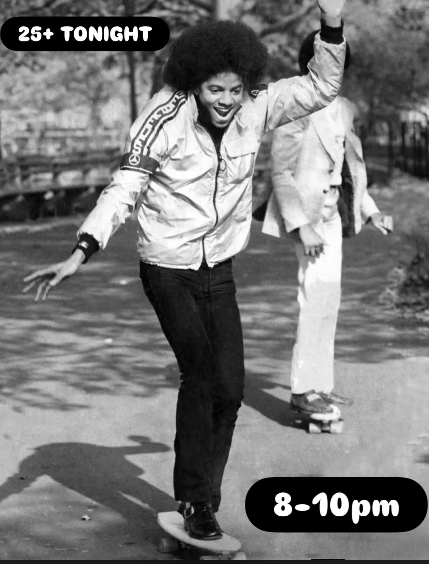 Ease on down to @talentskatepark if your 25+, a thrill of a time 8-10pm!  In this New Year you gotta be starting something.  BYOB with the homies, nothing Beats it!  Hee hee 💙💛🛹
#talentskateparkforever