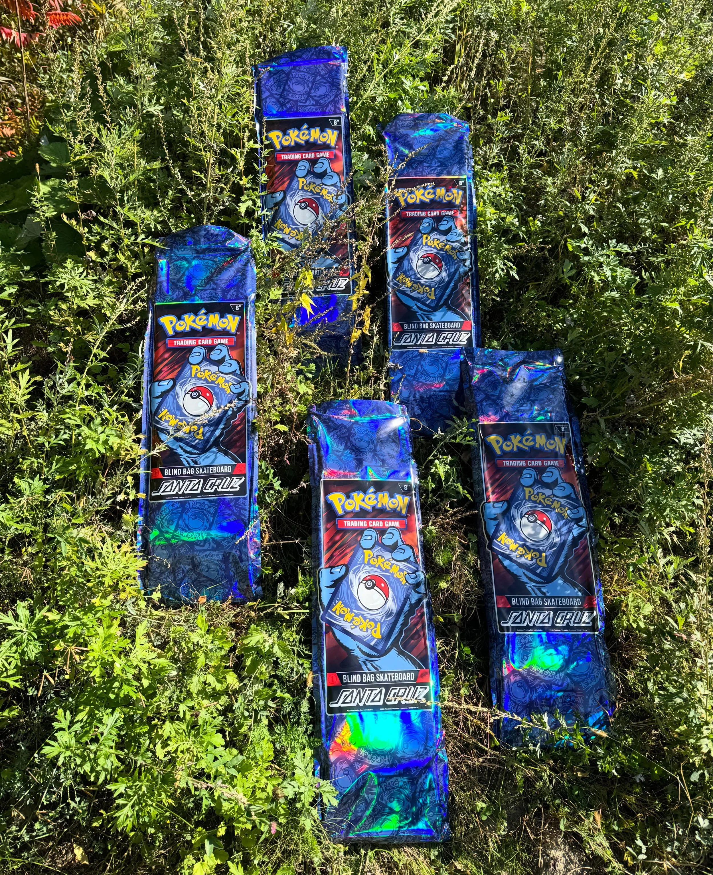 The Limited Edition Assorted Pok&eacute;mon&trade; TCG Blind Bag Decks
10.17.2026 - Worldwide Release
@ 10AM when the doors open!
Santa Cruz and Pok&eacute;mon TCG Collection, featuring variant skateboard decks. Each deck features Pok&eacute;mon TCG&