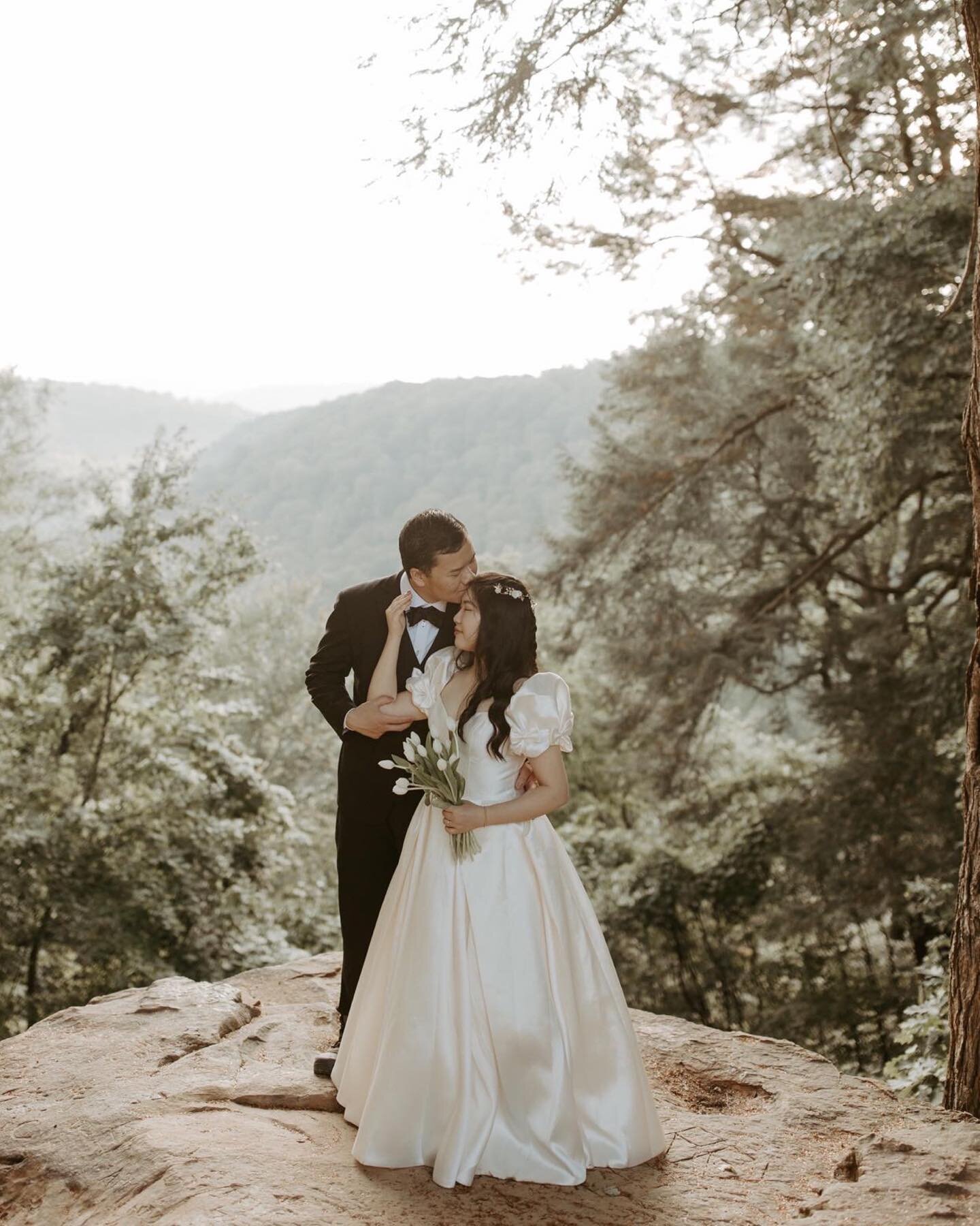 Sharing another special session from September! Xingyu and Tony had a little courthouse ceremony and then we met up at McConnell&rsquo;s Mill for some portraits to celebrate! They were so adorable and we had such a fun time! Nothing like hiking aroun