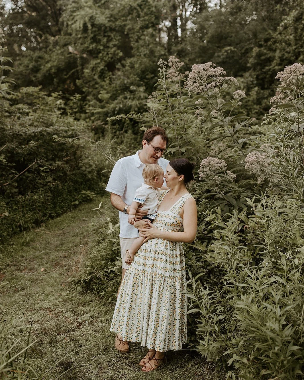 It&rsquo;s always a favorite for me to get to catch up with couples after photographing their wedding and photograph that next phase of life &mdash; parenthood! I had such a sweet time with Chelsea and Andrew when they got married a few years back, s