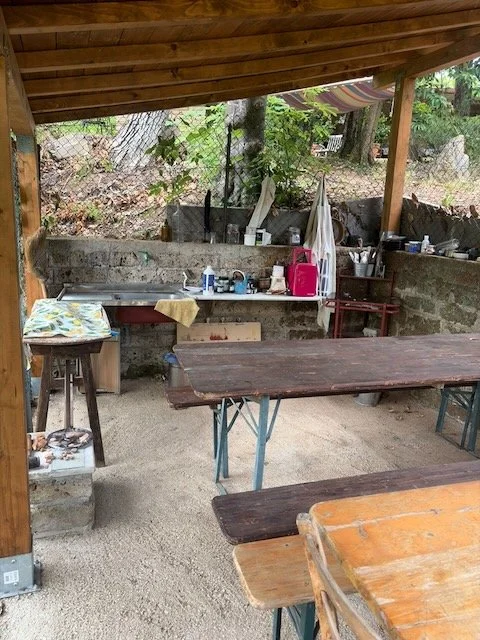 Art studio for workshop Rome