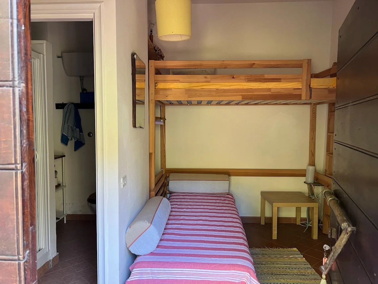 Bunk beds for Art at Sabine Hills residency