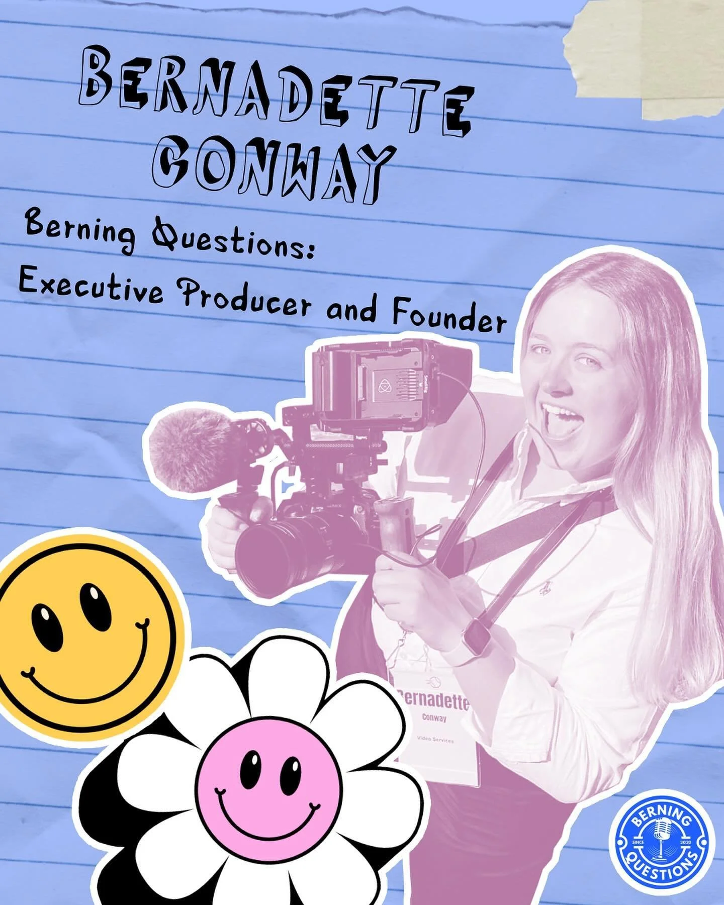 meet our Executive Producer and Founder, Bernadette Conway 🤝🏻

#berningquestions #podcast #sports #digitalmedia #videography #broadcast #womeninsports