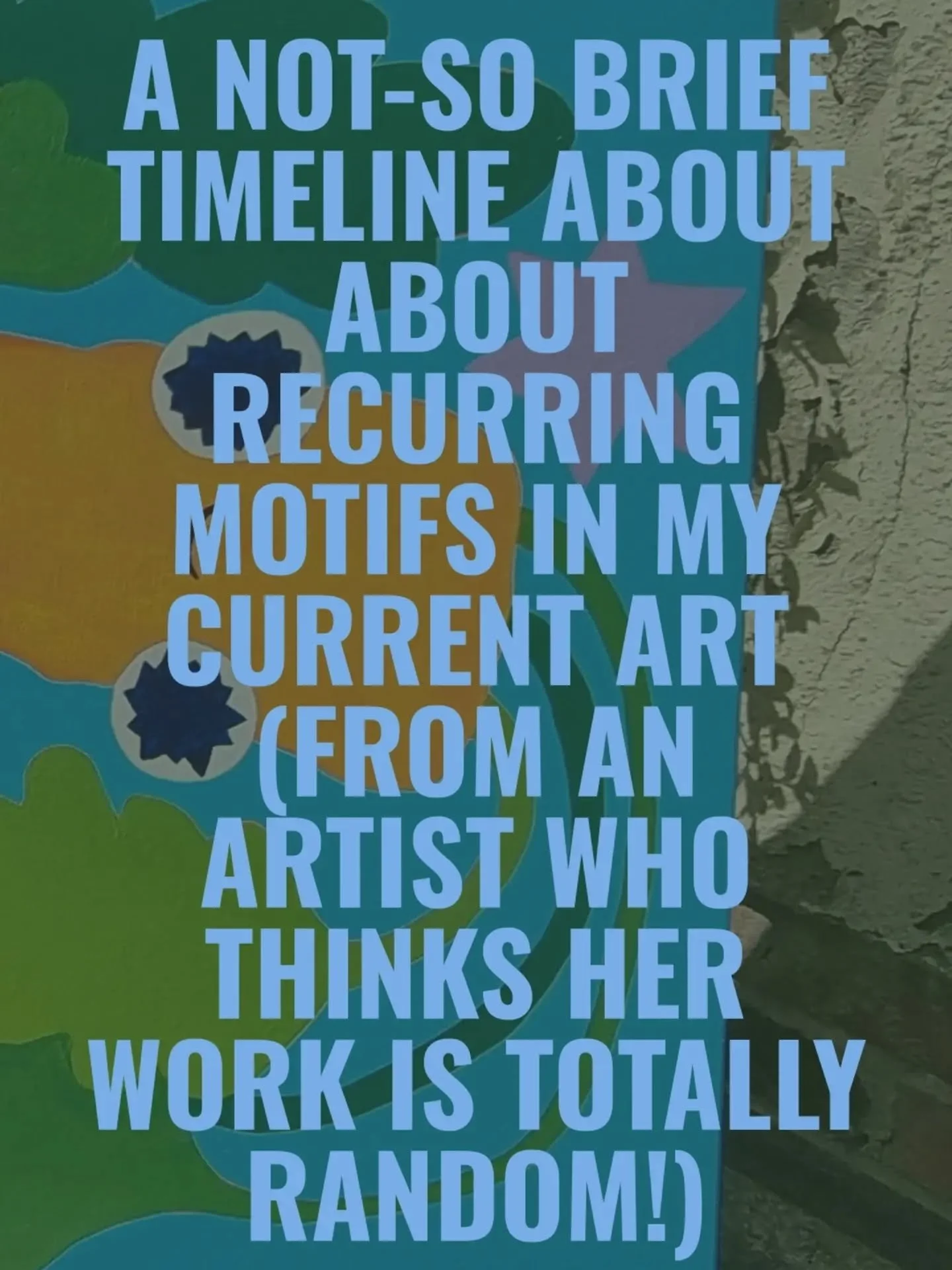 Are you a painter who likes to paint silly little funny paintings, but you struggle to talk about how your art developed to be that way? Me too!

In my latest ramble on substack, I do a bit of a deep dive back into my art journey to figure out where 