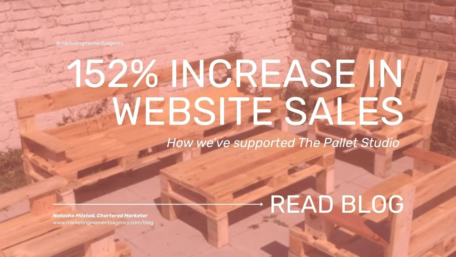 Behind the scenes: How we helped The Pallet Studio increase website sales by 152% through simplicity, structure and seasonal strategy