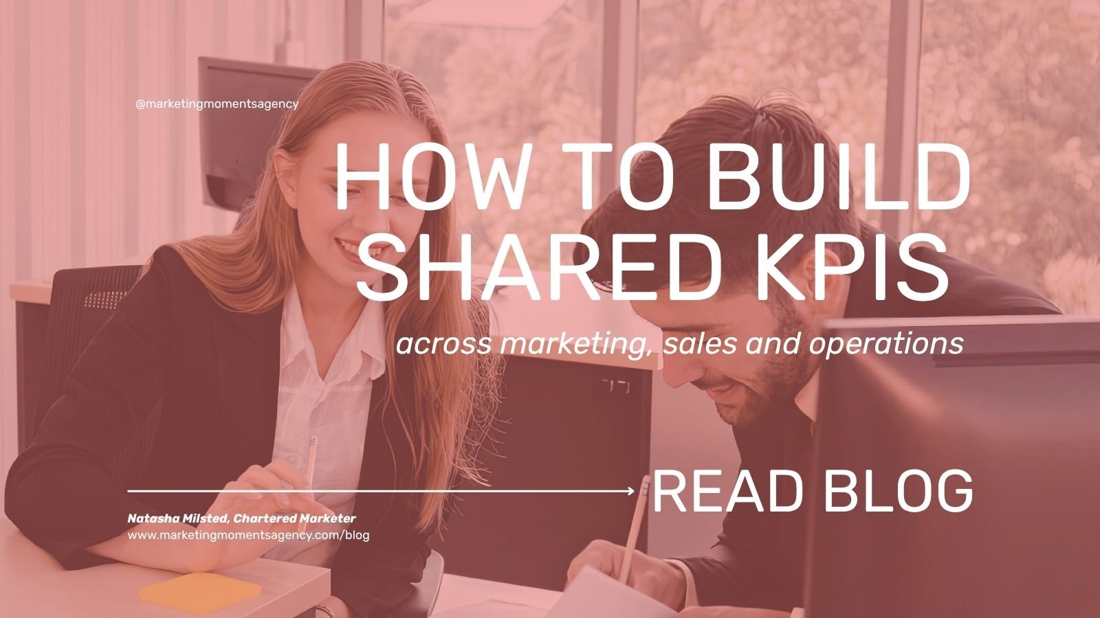How to build shared KPIs across marketing, sales and operations