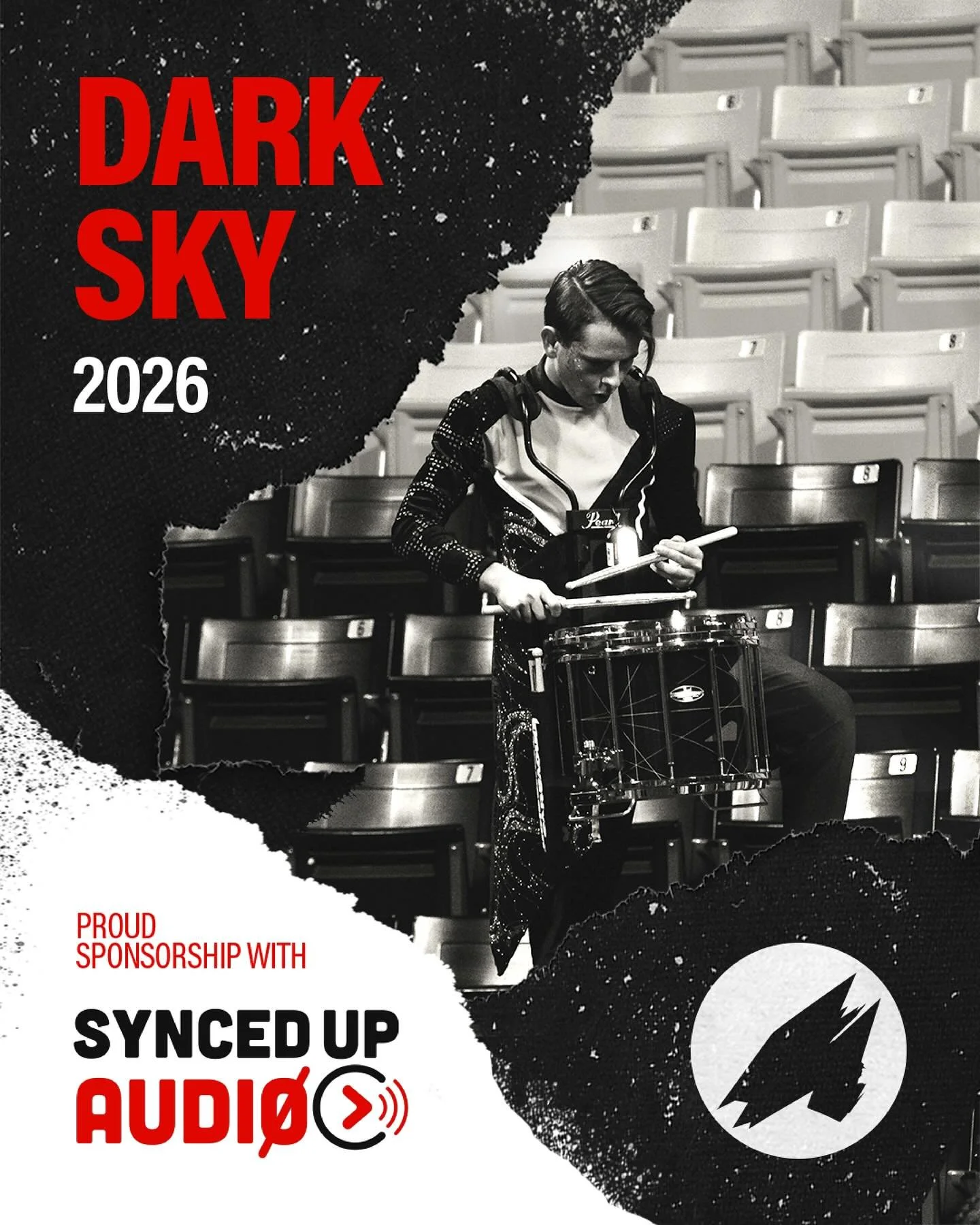 Synced Up Audio is proud to sponsor @darkskypercussion for the 2026 WGI season for all their audio and accessory cart needs!

Take your next step in professionalism and system reliability!
Visit: syncedupaudio.com

#wgipercussion #audio #wgi #drumlin