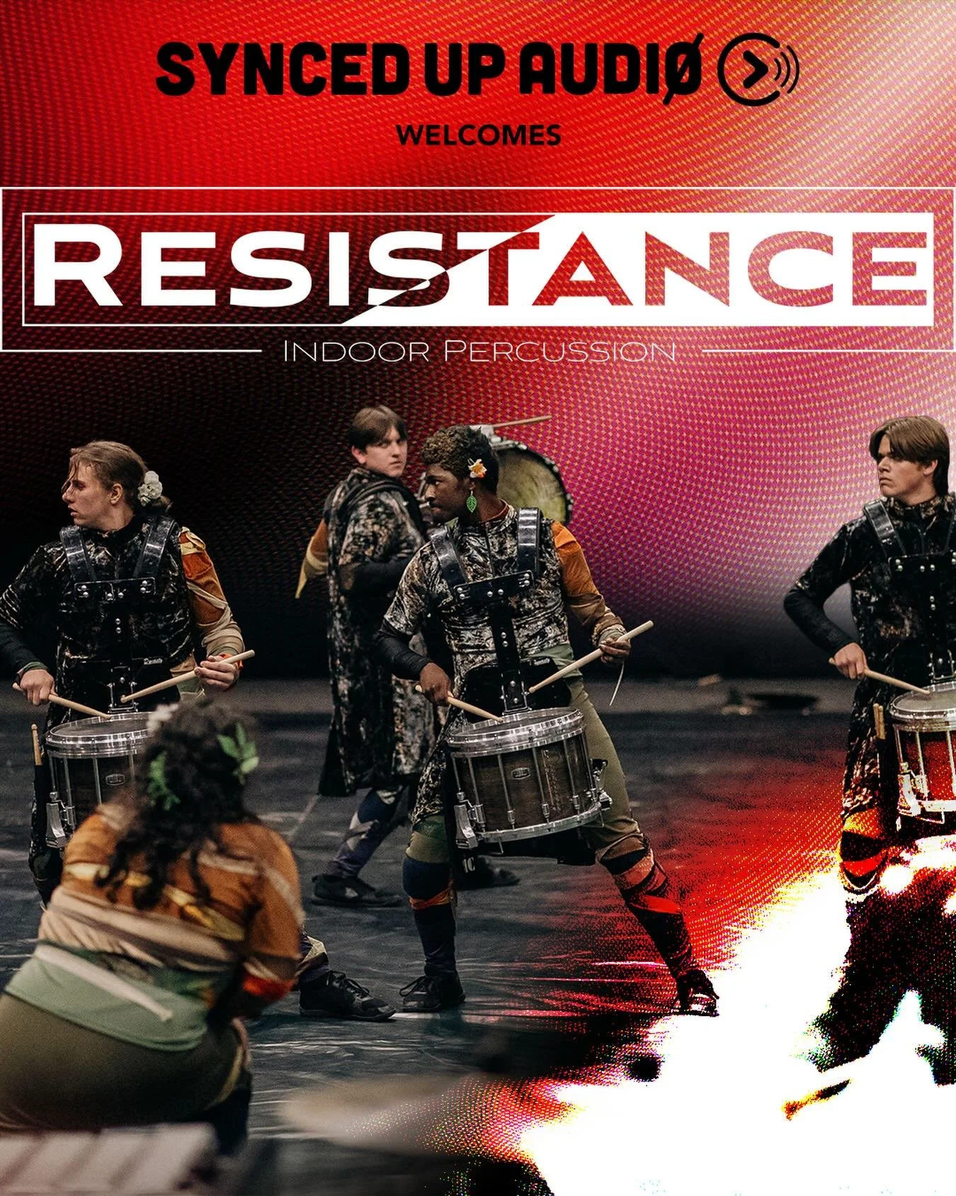 Synced Up Audio is proud to sponsor Resistance Indoor Percussion for all their audio cart needs for their 2026 season and beyond!

Take your next step in professionalism and system reliability!
Visit: syncedupaudio.com 

#wgipercussion #audio #wgi
