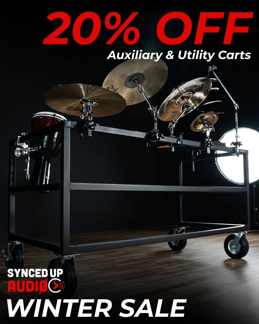 Gear up for indoor season and take advantage of our winter sale!

✅ $200 Off Floor Carts
✅ 20% Off Auxiliary &amp; Utility Carts

Now through January 1st, 2026
🔗 in Bio!