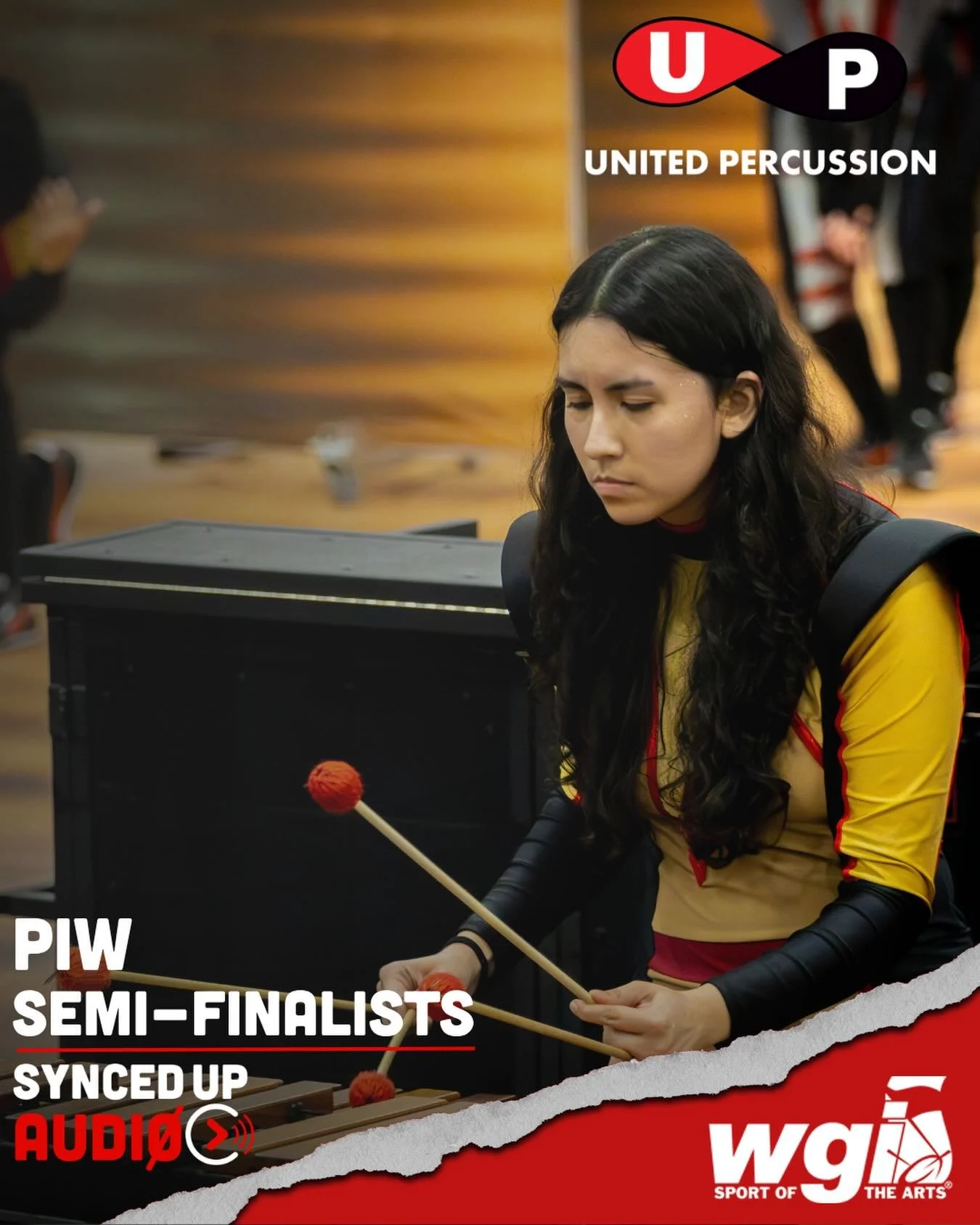 Congratulations to @unitedpercussion on their 2026 season! Thank you for being a trusted partner for all things audio &amp; field carts! 💪 

#wgi26 #wgi2026 #wgipercussion