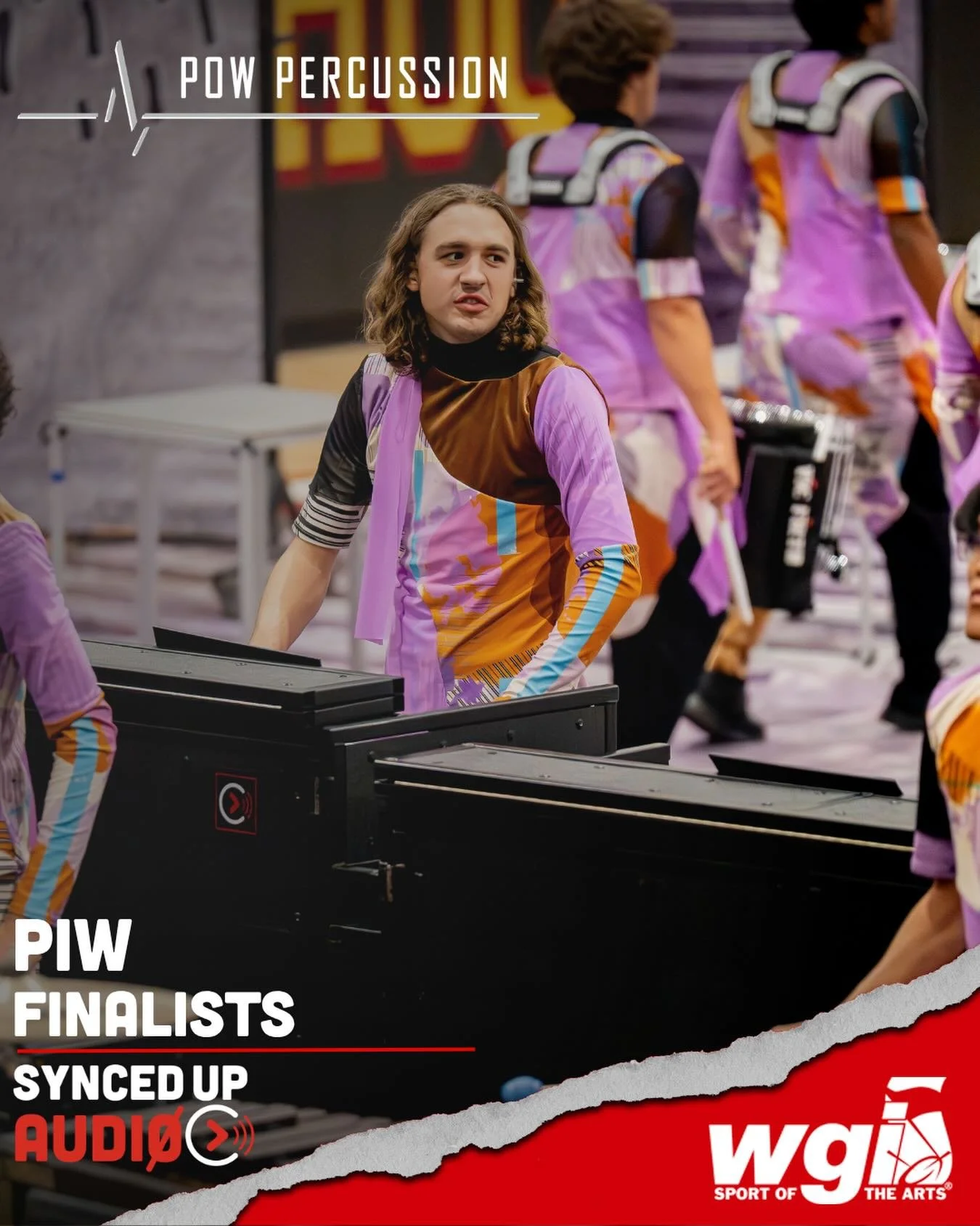 Congratulations to @pow.percussion on their finalists appearance in WGI world class finals! Thank you for trusting us for all your audio &amp; field cart needs!

#wgi26 #wgi2026 #wgipercussion