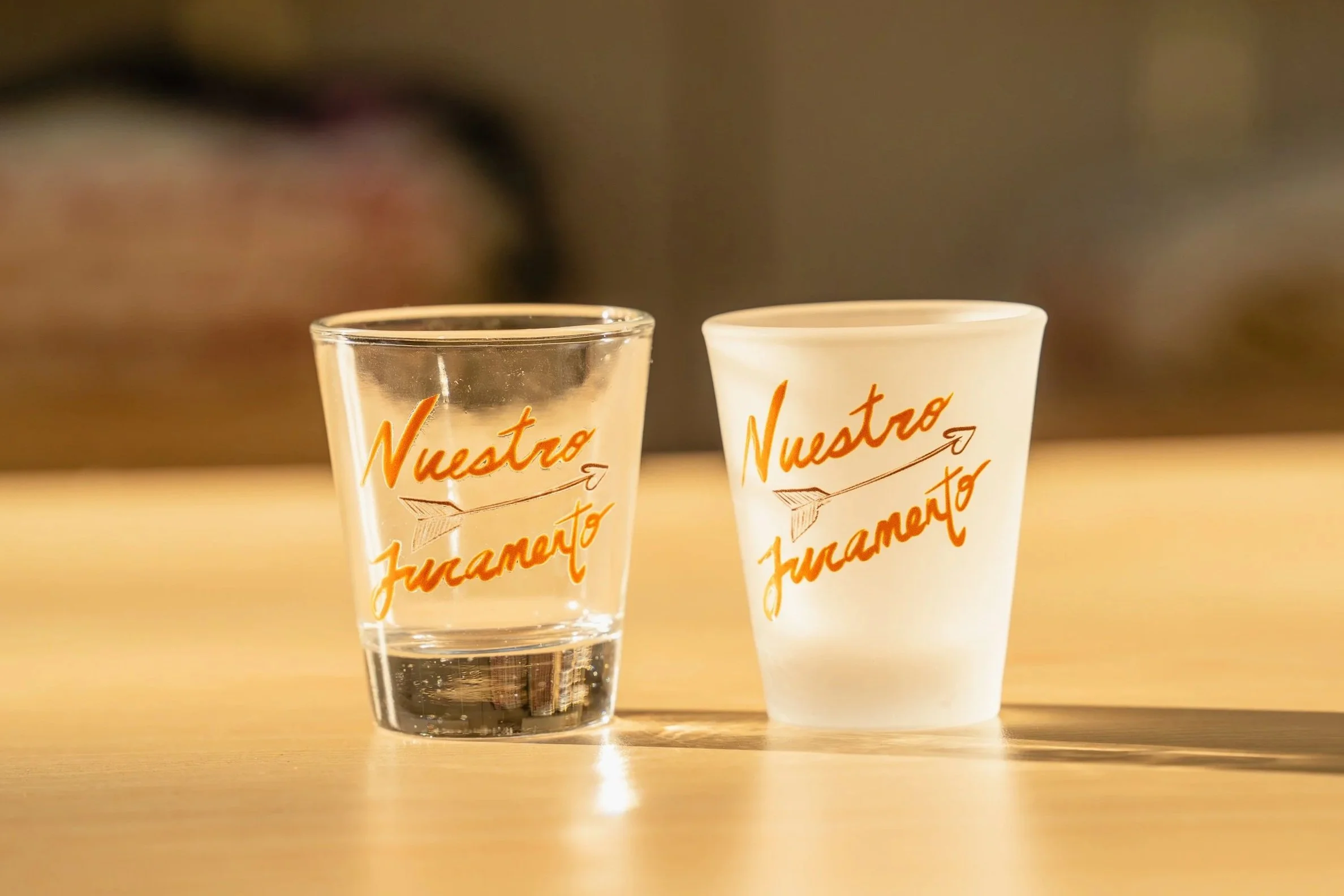 Nuestro Juramento Shot Glass