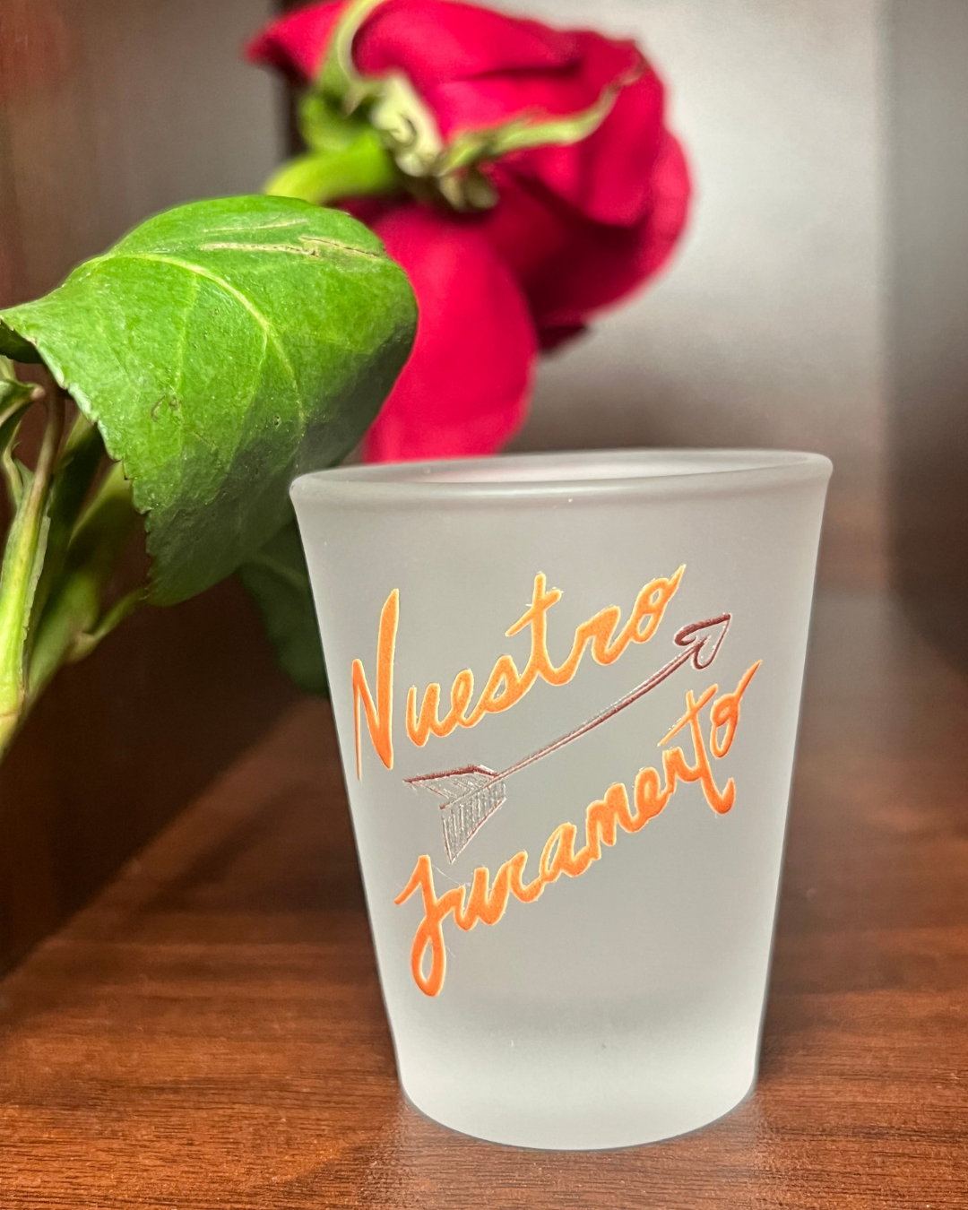 Nuestro juramento shotglass - frosted.png