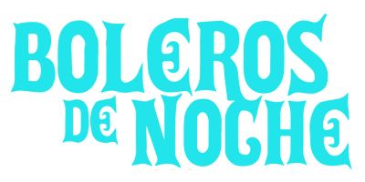 Text reading 'Boleros de Noche' in stylized blue font.