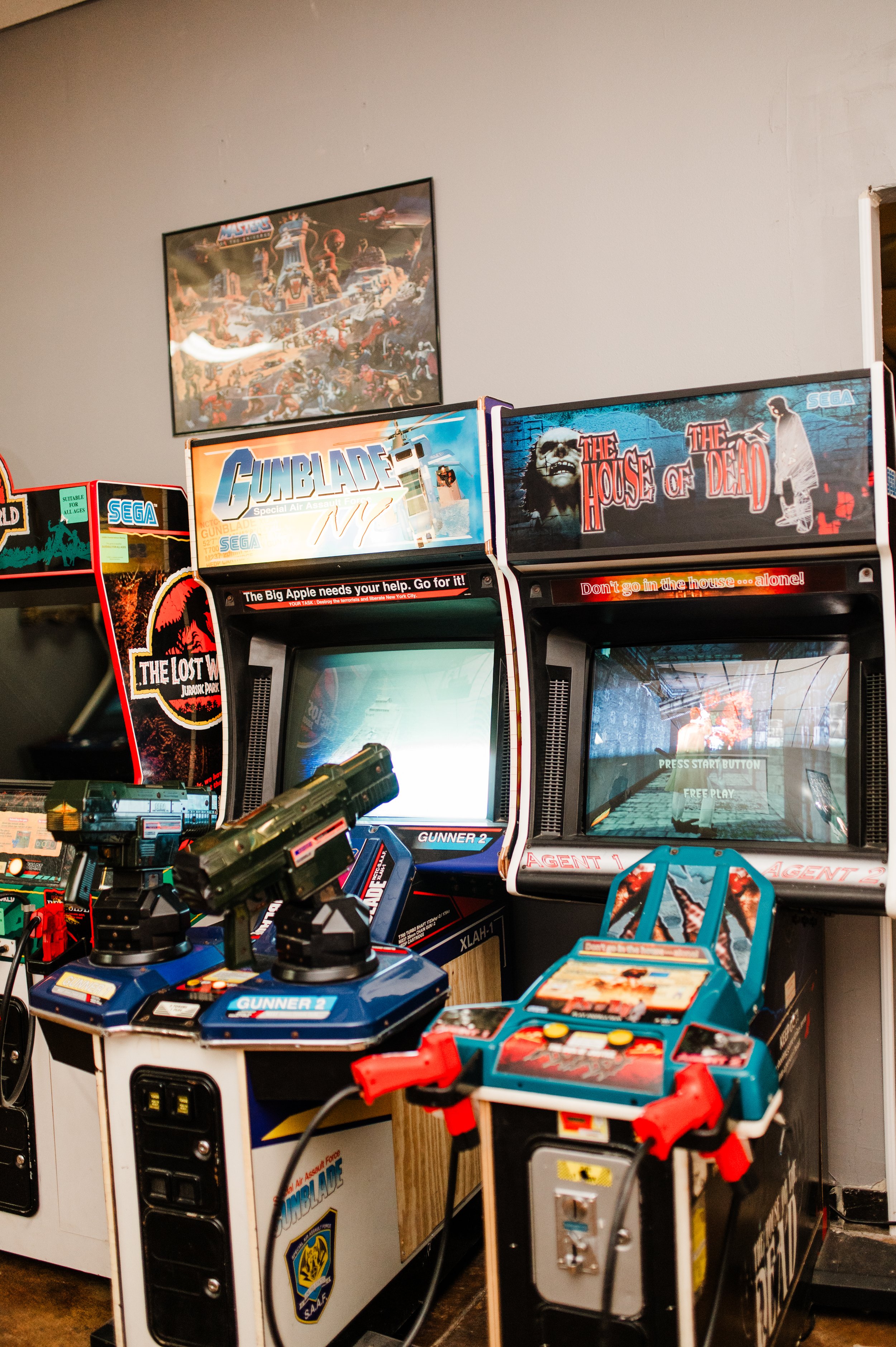 MENU - GLITCH Arcade & Games Room