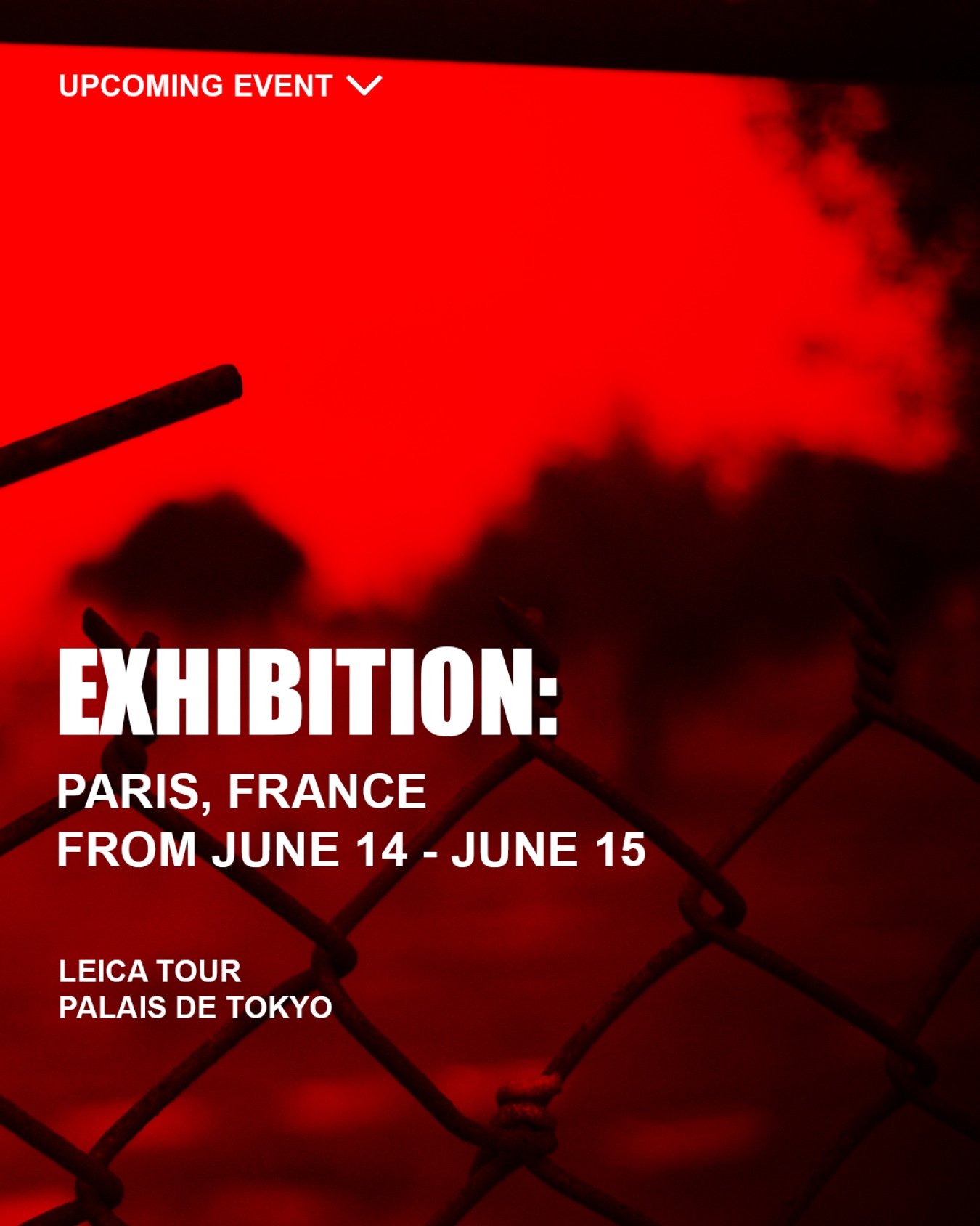 Pleased to announce @bricegelot will be part of the Leica tour exhibition at Palais de Tokyo

BRICE GELOT : Leica Tour
Exhibition from June 14 - June 15, 2025

Palais de Tokyo
13 av. du president wilson
75116
Paris, France
____

#bricegelot #nsd5150