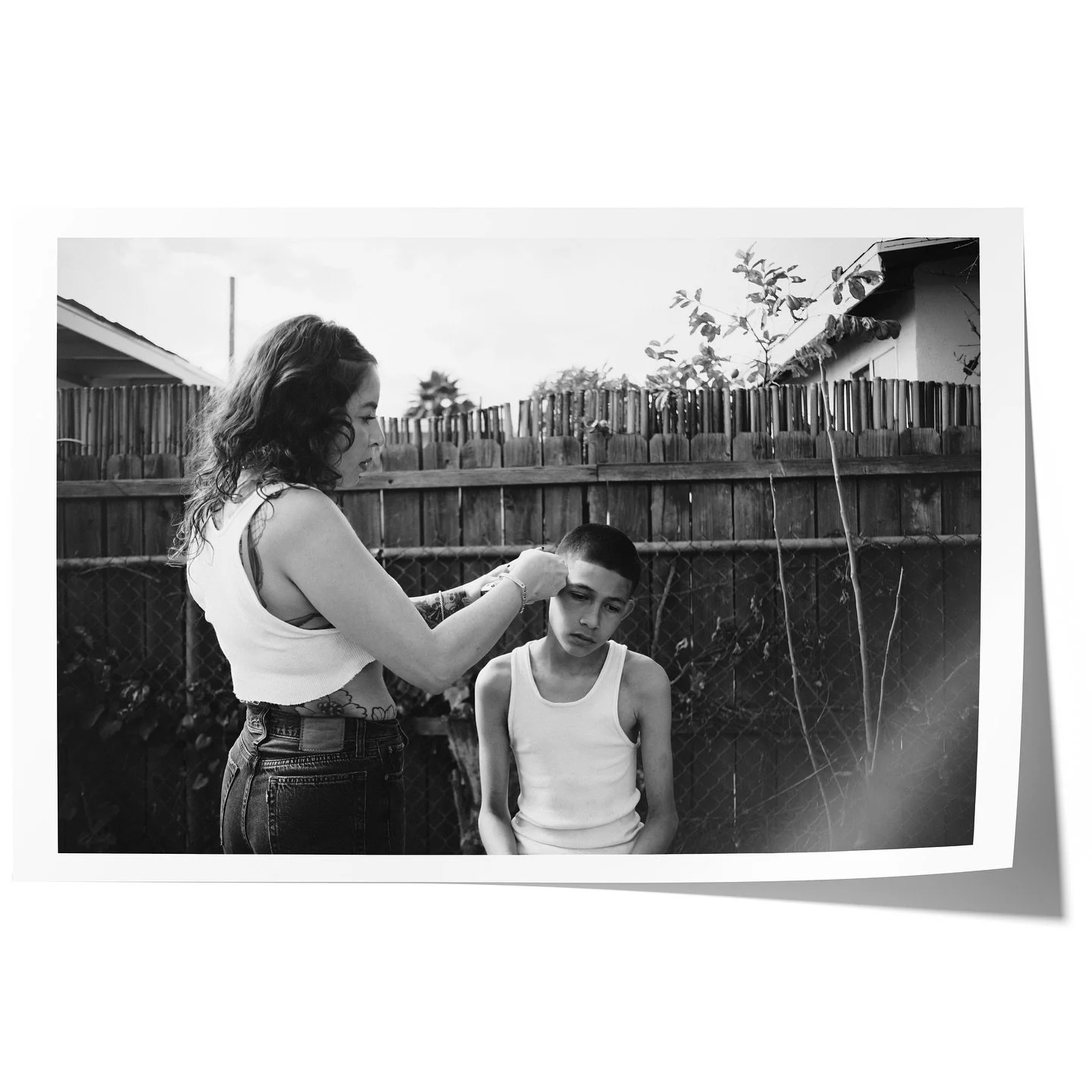 New print release :
&ldquo;backyard buzz&rdquo; chromogenic print on Ilford argentic paper published by NSD51/50 studio

selection from @bricegelot collection : &ldquo;straight out the hood&rdquo; photograph made in Los Angeles, USA (2023)
limited ed