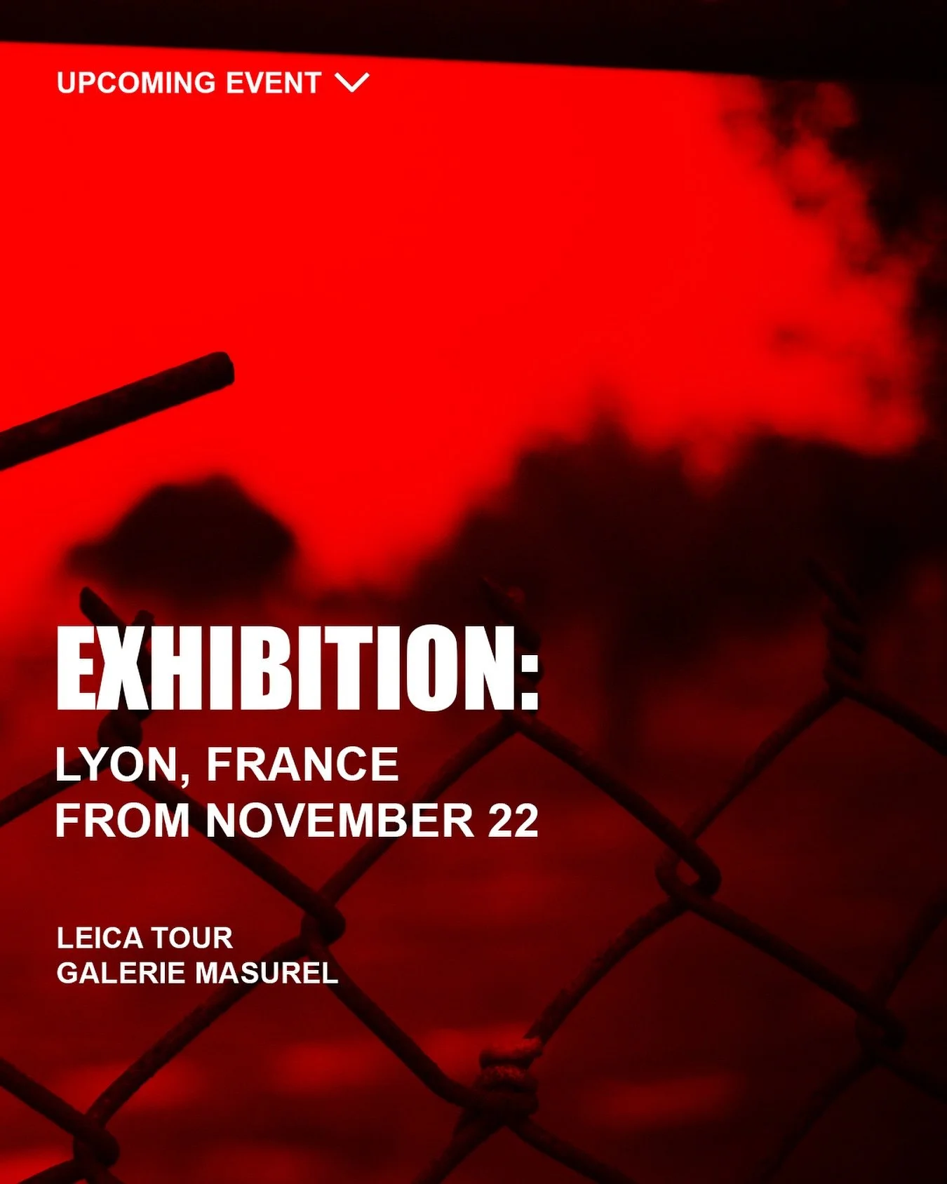 Pleased to announce @bricegelot will be part of the Leica tour exhibition at Masurel galery

BRICE GELOT : Leica Tour
Exhibition from November 22, 2025

Galerie Masurel
25 rue Auguste Comte
69002
Lyon, France
____

#bricegelot #nsd5150