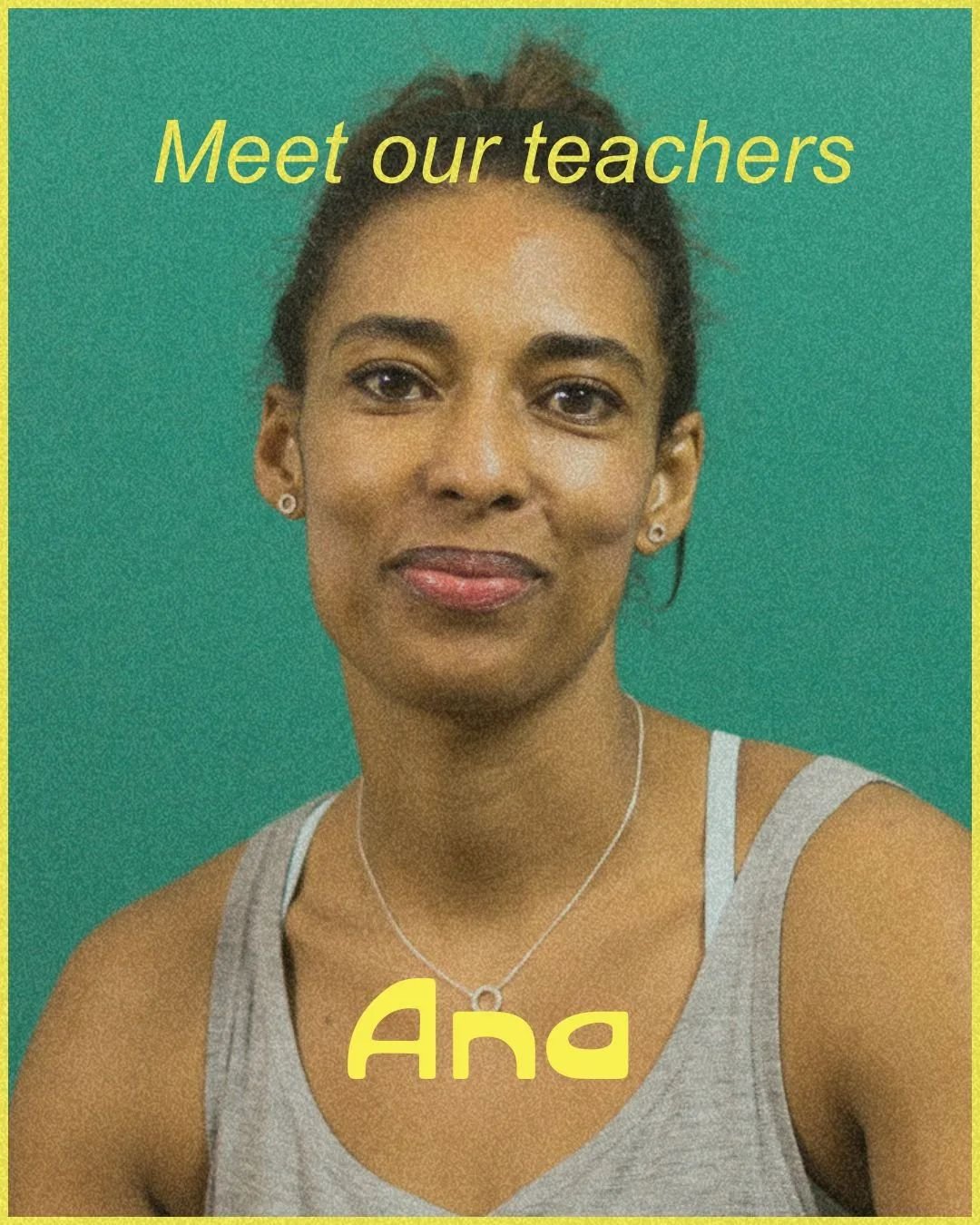 ✨ANA✨

Ana is a Vinyasa and Ashtanga yoga teacher and a mother to two boys. She teaches with a deep focus on the breath and body mindfulness.

She found yoga to be the perfect antidote to a busy life. For that reason, her classes are calming, groundi