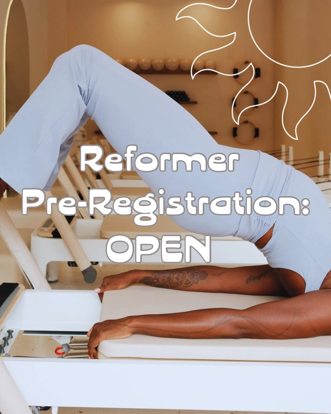 PRE-REGISTRATION IS NOW LIVE.

The wait is officially over! We are so excited to open up sales for our brand-new Reformer Pilates studio at the Hub.

The First Wave: Our private waitlist got a head start this weekend, and the first Founding spots hav