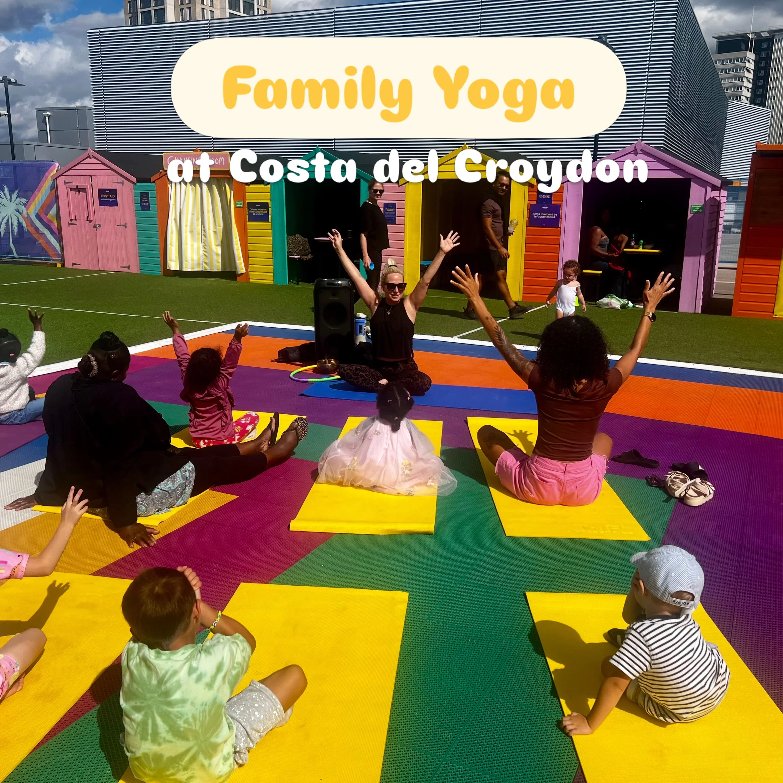 What a beautiful time we had meeting so many families during our Family Yoga sessions this summer at Costa del Croydon! Thank you @yosie.joga for running the sessions and @centralewhitgift for organising 😎

👉Family yoga continues at Croydon Yoga Hu