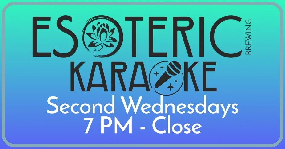 Esoteric Karaoke monthly on every second Wednesday