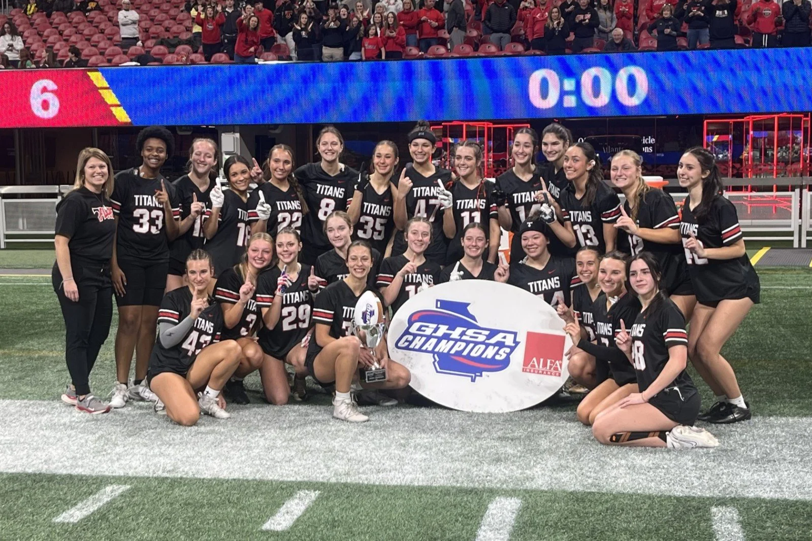 Flag football Division 3: North Oconee 31, Whitewater 6
