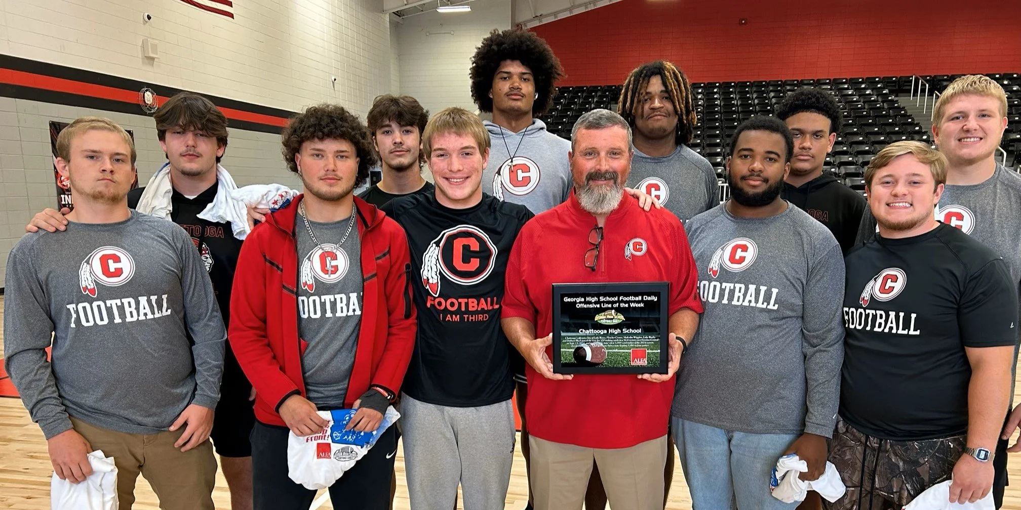 Week 5 Offensive Line of the Week Chattooga — High School