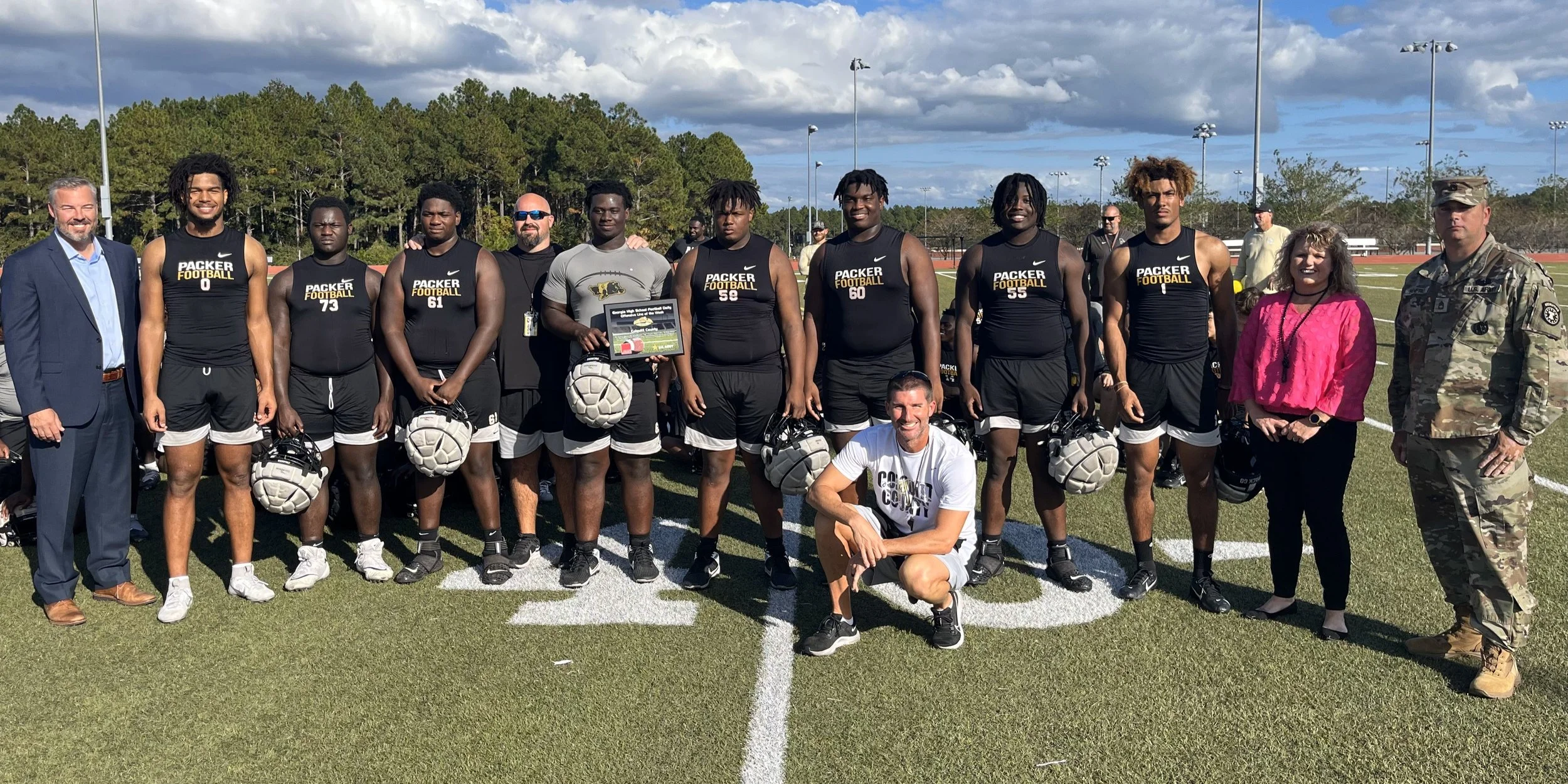 Week 10 Offensive Line of the Week Colquitt County — High