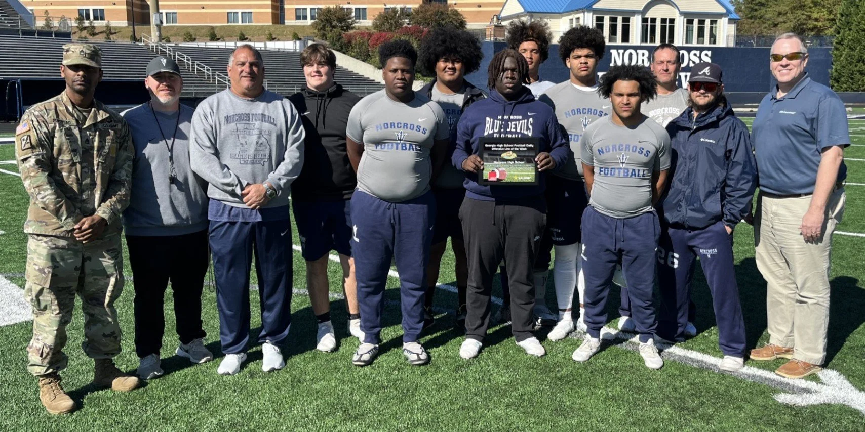 Week 11 Offensive Line of the Week Norcross — High School