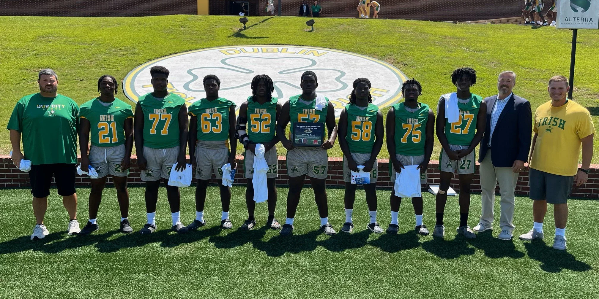 Week 2 Offensive Line of the Week: Dublin — Georgia High School ...