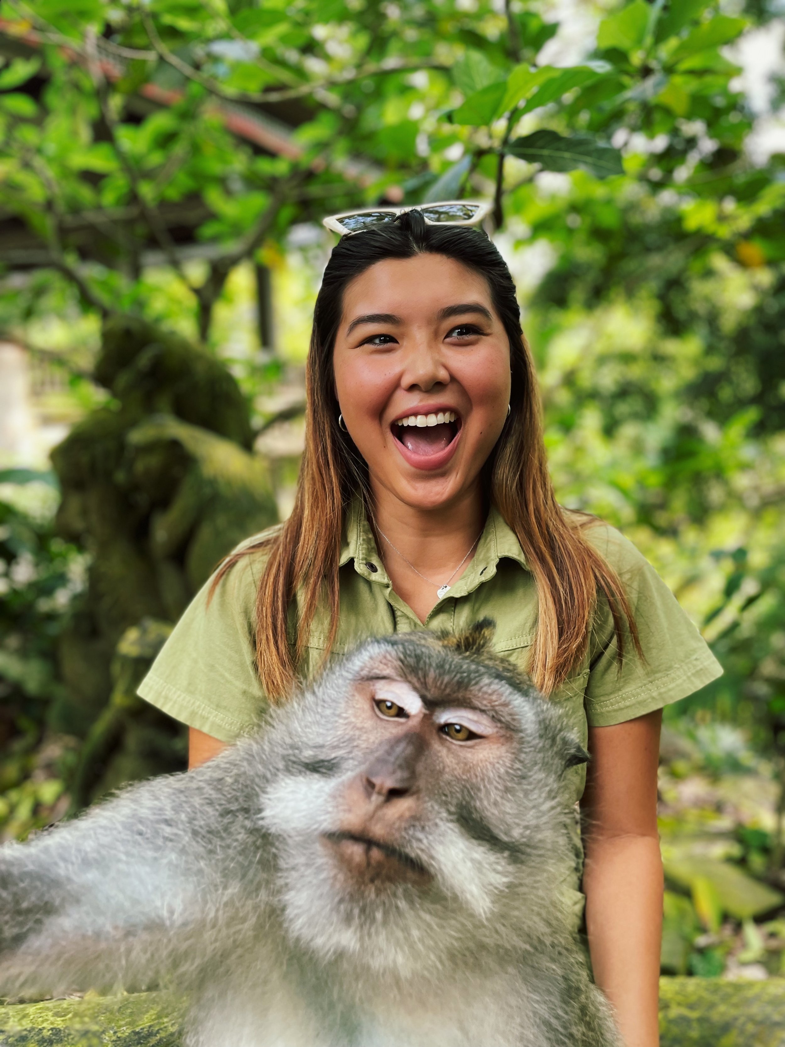 Monkey selfie